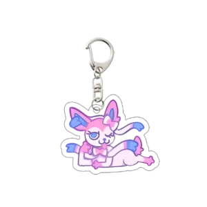 Pocket Canidae Acrylic Keychain Houndour Keyring Anime Bunnelby Cartoon Student Bag Pendant Móc Treo Đeo Thoại, Standee, Móc Khoá In Theo Yêu Cầu, Chất Liệu Mica Dày 4mm, Kích Thước 5.5 Cm, Có In Test Mẫu