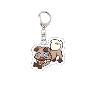 Pocket Canidae Acrylic Keychain Houndour Keyring Anime Bunnelby Cartoon Student Bag Pendant Móc Treo Đeo Thoại, Standee, Móc Khoá In Theo Yêu Cầu, Chất Liệu Mica Dày 4mm, Kích Thước 5.5 Cm, Có In Test Mẫu