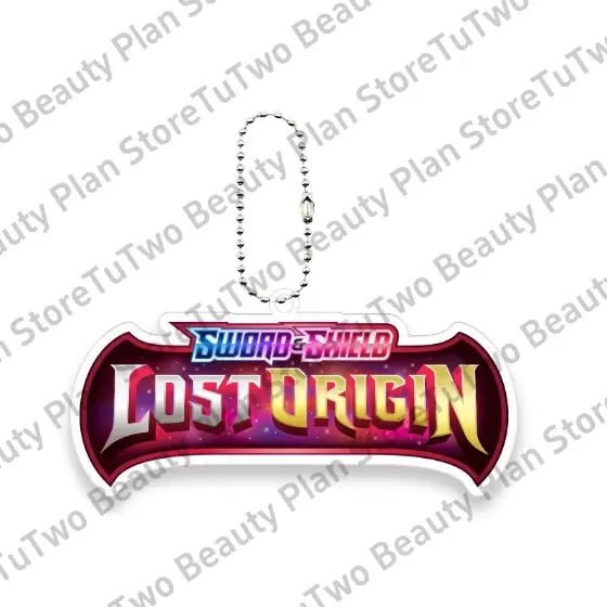 Pocket Monster Sword And Shield Ptcg Logo Creative Acrylic Keychain Decor Anime Cartoon Móc Treo Đeo Thoại, Standee, Móc Khoá In Theo Yêu Cầu, Chất Liệu Mica Dày 4mm, Kích Thước 5.5 Cm, Có In Test Mẫu