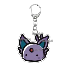 Pocket Monsters Cartoon Vaporeon Flareon Acrylic Keychain Eevee Anime Kawaii Charm Girls Boys Móc Treo Đeo Thoại, Standee, Móc Khoá In Theo Yêu Cầu, Chất Liệu Mica Dày 4mm, Kích Thước 5.5 Cm, Có In Test Mẫu