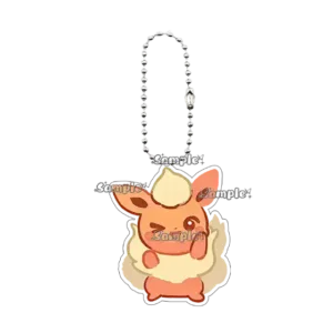 Pocket Monsters Eevee Creative Leafeon Kawaii Acrylic Keychain Anime Cartoon Pendant Couples Móc Treo Đeo Thoại, Standee, Móc Khoá In Theo Yêu Cầu, Chất Liệu Mica Dày 4mm, Kích Thước 5.5 Cm, Có In Test Mẫu