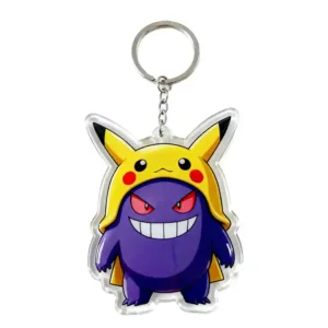 Pokemon Gengar Qikachu Combine Keychain Pendant Anime Game Collection Diy Decoration Gifts Móc Treo Đeo Thoại, Standee, Móc Khoá In Theo Yêu Cầu, Chất Liệu Mica Dày 4mm, Kích Thước 5.5 Cm, Có In Test Mẫu Pokemon Gengar Qikachu Combine Keychain Pendant Anime Game Collection Diy Decoration Gifts Móc Treo Đeo Thoại, Standee, Móc Khoá In Theo Yêu Cầu, Chất Liệu Mica Dày 4mm, Kích Thước 5.5 Cm, Có In Test Mẫu