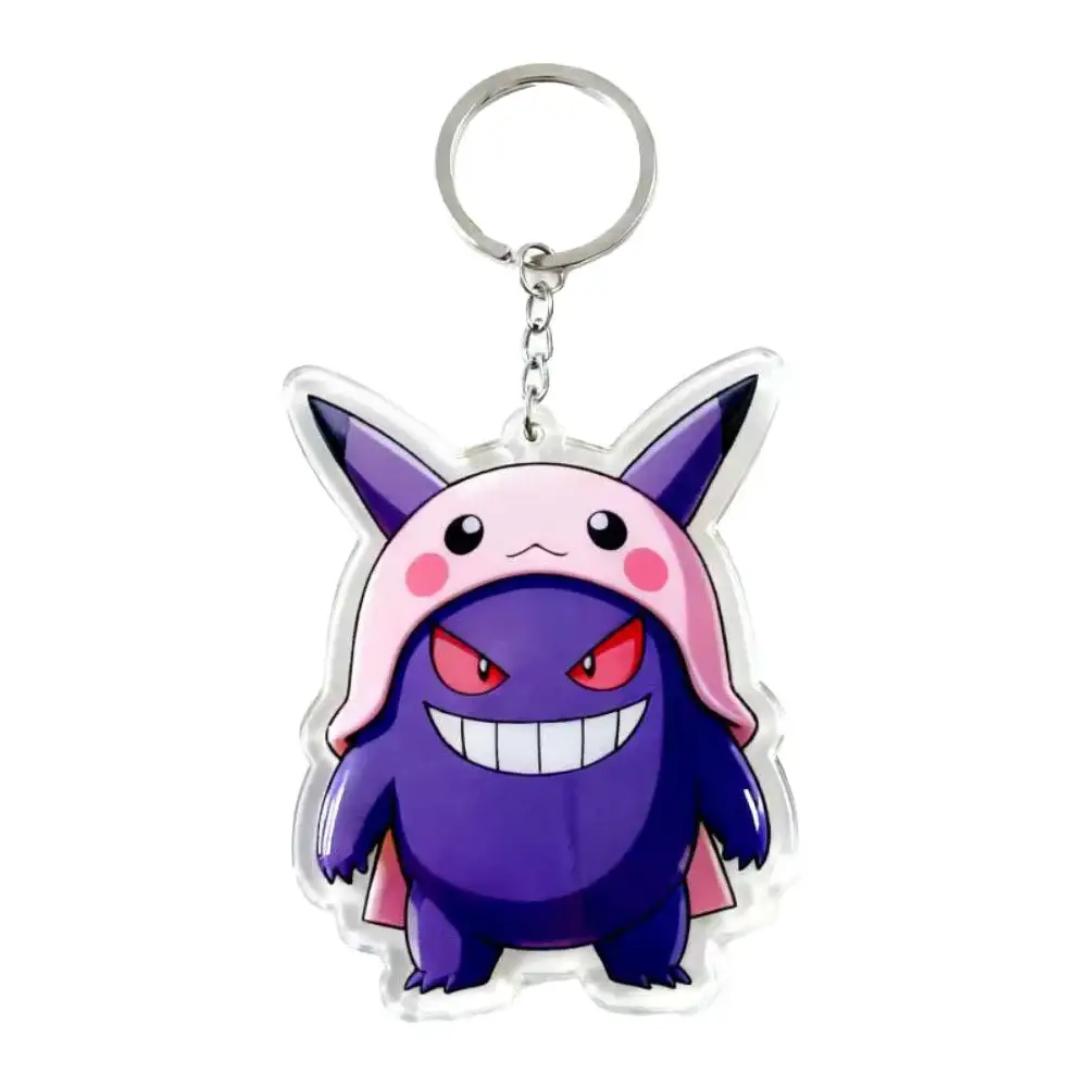 pokemon-gengar-qikachu-combine-keychain-var3-1789523484117-477 Pokemon Gengar Qikachu Combine Keychain Pendant Anime Game Collection Diy Decoration Gifts Móc Treo Đeo Thoại, Standee, Móc Khoá In Theo Yêu Cầu, Chất Liệu Mica Dày 4mm, Kích Thước 5.5 Cm, Có In Test Mẫu