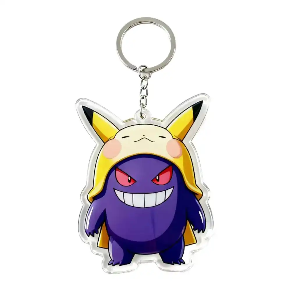 pokemon-gengar-qikachu-combine-keychain-var4-1789523492216-283 Pokemon Gengar Qikachu Combine Keychain Pendant Anime Game Collection Diy Decoration Gifts Móc Treo Đeo Thoại, Standee, Móc Khoá In Theo Yêu Cầu, Chất Liệu Mica Dày 4mm, Kích Thước 5.5 Cm, Có In Test Mẫu