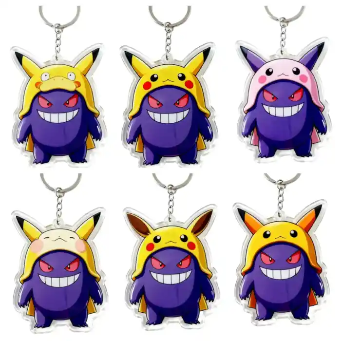 pokemon-gengar-qikachu-combine-keychain-var7-1789523541368-806 Pokemon Gengar Qikachu Combine Keychain Pendant Anime Game Collection Diy Decoration Gifts Móc Treo Đeo Thoại, Standee, Móc Khoá In Theo Yêu Cầu, Chất Liệu Mica Dày 4mm, Kích Thước 5.5 Cm, Có In Test Mẫu