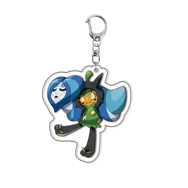 Pokémon Scarlet And Violet Ogerpon Lovely Acrylic Fun Keychain Related Products New Key Chain Móc Treo Đeo Thoại, Standee, Móc Khoá In Theo Yêu Cầu, Chất Liệu Mica Dày 4mm, Kích Thước 5.5 Cm, Có In Test Mẫu
