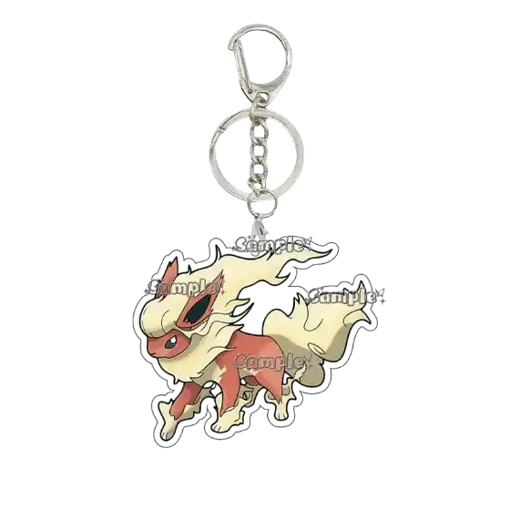 Popular Character Eevee Glaceon Umbreon Anime Y2k Cartoon Acrylic Keychain Accessories Móc Treo Đeo Thoại, Standee, Móc Khoá In Theo Yêu Cầu, Chất Liệu Mica Dày 4mm, Kích Thước 5.5 Cm, Có In Test Mẫu