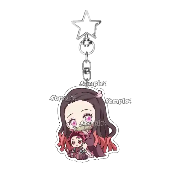 q-version-acrylic-self-tanjiro-kamado-ne-var5-1789641812693-169 Q Version Acrylic Self Tanjiro Kamado Nezuko Tsuyuri Kanawo Peripheral Keychain Anime Pendant Móc Treo Đeo Thoại, Standee, Móc Khoá In Theo Yêu Cầu, Chất Liệu Mica Dày 4mm, Kích Thước 5.5 Cm, Có In Test Mẫu