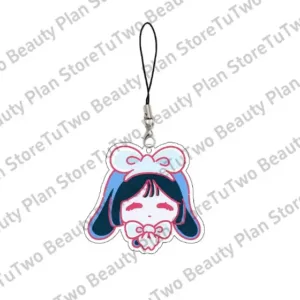 Q Version Anime Cartoon Alien Stage Acrylic Keychain Creative Mizi Sua Till Car Backpack Móc Treo Đeo Thoại, Standee, Móc Khoá In Theo Yêu Cầu, Chất Liệu Mica Dày 4mm, Kích Thước 5.5 Cm, Có In Test Mẫu