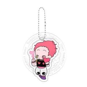 Q Version Hisoka Acrylic Keychain Killua Zoldyck Cosplay Props Decoration Bag Accessories Móc Treo Đeo Thoại, Standee, Móc Khoá In Theo Yêu Cầu, Chất Liệu Mica Dày 4mm, Kích Thước 5.5 Cm, Có In Test Mẫu