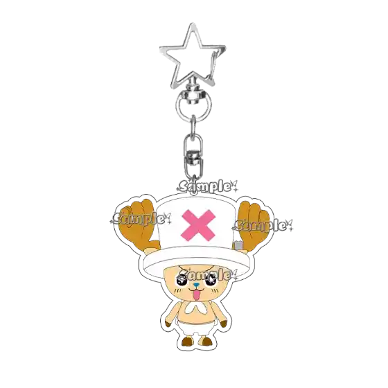Q Version Tony Tony Chopper Cartoon Acrylic Keychain Students Double-sided Printing Móc Treo Đeo Thoại, Standee, Móc Khoá In Theo Yêu Cầu, Chất Liệu Mica Dày 4mm, Kích Thước 5.5 Cm, Có In Test Mẫu