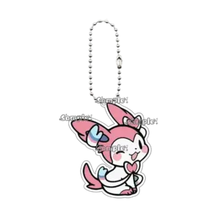 Q-version Pkm Eevee Jolteon Leafeon Creative Pattern Acrylic Keychain Cartoon Cute Anime Móc Treo Đeo Thoại, Standee, Móc Khoá In Theo Yêu Cầu, Chất Liệu Mica Dày 4mm, Kích Thước 5.5 Cm, Có In Test Mẫu