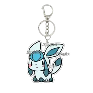 Q-version Pkm Eevee Jolteon Leafeon Creative Pattern Acrylic Keychain Cartoon Cute Anime Móc Treo Đeo Thoại, Standee, Móc Khoá In Theo Yêu Cầu, Chất Liệu Mica Dày 4mm, Kích Thước 5.5 Cm, Có In Test Mẫu