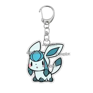Q-version Pkm Eevee Jolteon Leafeon Creative Pattern Acrylic Keychain Cartoon Cute Anime Móc Treo Đeo Thoại, Standee, Móc Khoá In Theo Yêu Cầu, Chất Liệu Mica Dày 4mm, Kích Thước 5.5 Cm, Có In Test Mẫu