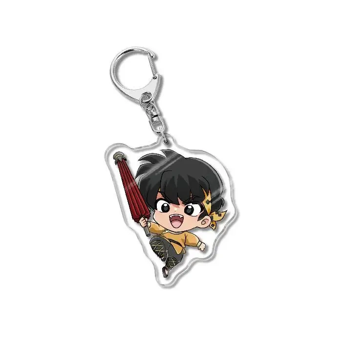 Ranma 1/2 Anime Acrylic Keychain New Pendant Jewelry Animation Related Products Key Chain Móc Treo Đeo Thoại, Standee, Móc Khoá In Theo Yêu Cầu, Chất Liệu Mica Dày 4mm, Kích Thước 5.5 Cm, Có In Test Mẫu