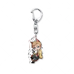 Re4 Resident Evil 4 Leon Acrylic Keychain Jewelry Key Chain Related Products Cultural Móc Treo Đeo Thoại, Standee, Móc Khoá In Theo Yêu Cầu, Chất Liệu Mica Dày 4mm, Kích Thước 5.5 Cm, Có In Test Mẫu