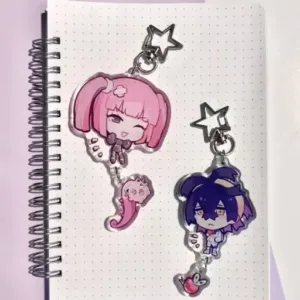 Recycled Acrylic Keychain For Nessa Marnie Giovanni Iono Anime Keychain Backpack Pendant Móc Treo Đeo Thoại, Standee, Móc Khoá In Theo Yêu Cầu, Chất Liệu Mica Dày 4mm, Kích Thước 5.5 Cm, Có In Test Mẫu Recycled Acrylic Keychain For Nessa Marnie Giovanni Iono Anime Keychain Backpack Pendant Móc Treo Đeo Thoại, Standee, Móc Khoá In Theo Yêu Cầu, Chất Liệu Mica Dày 4mm, Kích Thước 5.5 Cm, Có In Test Mẫu