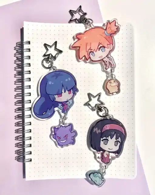 recycled-acrylic-keychain-for-nessa-marn-var8-1789604378175-352 Recycled Acrylic Keychain For Nessa Marnie Giovanni Iono Anime Keychain Backpack Pendant Móc Treo Đeo Thoại, Standee, Móc Khoá In Theo Yêu Cầu, Chất Liệu Mica Dày 4mm, Kích Thước 5.5 Cm, Có In Test Mẫu