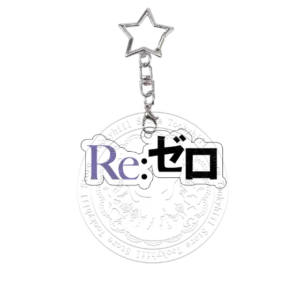 Re:zero Acrylic Keychain Emilia Ram Beatrice Student Kawaii Bag Anime Cartoon Decor Móc Treo Đeo Thoại, Standee, Móc Khoá In Theo Yêu Cầu, Chất Liệu Mica Dày 4mm, Kích Thước 5.5 Cm, Có In Test Mẫu
