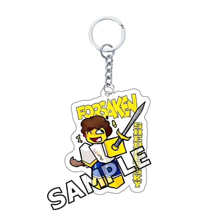 roblox-forsaken-acrylic-keychain-shedlet-var2-1789606724571-912 Roblox Forsaken Acrylic Keychain, Shedletsky Guest 666 Builderman Anime Figure Pendant, Móc Treo Đeo Thoại, Standee, Móc Khoá In Theo Yêu Cầu, Chất Liệu Mica Dày 4mm, Kích Thước 5.5 Cm, Có In Test Mẫu