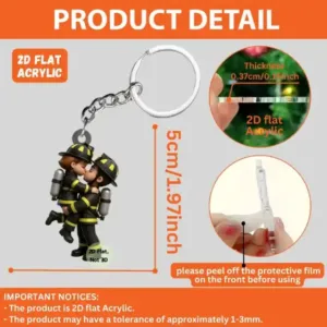 Romantic Couple Of Firefighters Keychain 3/4/7pcs 2d Acrylic Pendants Backpacks Cars Móc Treo Đeo Thoại, Standee, Móc Khoá In Theo Yêu Cầu, Chất Liệu Mica Dày 4mm, Kích Thước 5.5 Cm, Có In Test Mẫu Romantic Couple Of Firefighters Keychain 3/4/7pcs 2d Acrylic Pendants Backpacks Cars Móc Treo Đeo Thoại, Standee, Móc Khoá In Theo Yêu Cầu, Chất Liệu Mica Dày 4mm, Kích Thước 5.5 Cm, Có In Test Mẫu