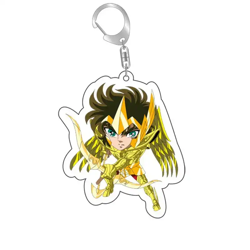 Saint Seiya Shion Acrylic Keychain Jewelry Anime Related Products Cultural Creativity Bag Móc Treo Đeo Thoại, Standee, Móc Khoá In Theo Yêu Cầu, Chất Liệu Mica Dày 4mm, Kích Thước 5.5 Cm, Có In Test Mẫu