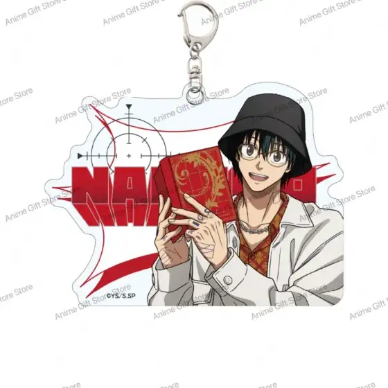 Sakamoto Days Anime Acrylic Keychain Backpack Hanger Toys Suitable As A Gift For Friends Móc Treo Đeo Thoại, Standee, Móc Khoá In Theo Yêu Cầu, Chất Liệu Mica Dày 4mm, Kích Thước 5.5 Cm, Có In Test Mẫu