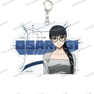 Sakamoto Days Anime Acrylic Keychain Backpack Hanger Toys Suitable As A Gift For Friends Móc Treo Đeo Thoại, Standee, Móc Khoá In Theo Yêu Cầu, Chất Liệu Mica Dày 4mm, Kích Thước 5.5 Cm, Có In Test Mẫu