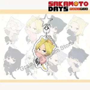 Sakamoto Days Sticky Nyan Ver. Acrylic Keychain – Shin, Lu; Cute Cat-themed Anime Bag Charm, Móc Treo Đeo Thoại, Standee, Móc Khoá In Theo Yêu Cầu, Chất Liệu Mica Dày 4mm, Kích Thước 5.5 Cm, Có In Test Mẫu Sakamoto Days Sticky Nyan Ver. Acrylic Keychain – Shin, Lu; Cute Cat-themed Anime Bag Charm, Móc Treo Đeo Thoại, Standee, Móc Khoá In Theo Yêu Cầu, Chất Liệu Mica Dày 4mm, Kích Thước 5.5 Cm, Có In Test Mẫu