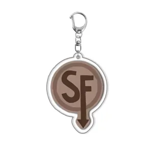 Sally Face Cute Face Acrylic Double-sided Keychain Anime Backpack Pendant Key Circle Hanging Móc Treo Đeo Thoại, Standee, Móc Khoá In Theo Yêu Cầu, Chất Liệu Mica Dày 4mm, Kích Thước 5.5 Cm, Có In Test Mẫu