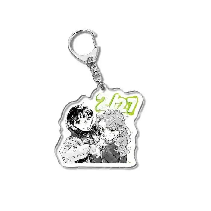 She Wasnt A Guy Acrylic Keychain Bag Charms Keyring Les Couple Gift Souvenir Creative Pendant Móc Treo Đeo Thoại, Standee, Móc Khoá In Theo Yêu Cầu, Chất Liệu Mica Dày 4mm, Kích Thước 5.5 Cm, Có In Test Mẫu