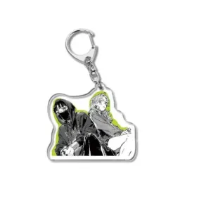 She Wasnt A Guy Acrylic Keychain Bag Charms Keyring Les Couple Gift Souvenir Creative Pendant Móc Treo Đeo Thoại, Standee, Móc Khoá In Theo Yêu Cầu, Chất Liệu Mica Dày 4mm, Kích Thước 5.5 Cm, Có In Test Mẫu