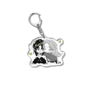 She Wasnt A Guy Acrylic Keychain Bag Charms Keyring Les Couple Gift Souvenir Creative Pendant Móc Treo Đeo Thoại, Standee, Móc Khoá In Theo Yêu Cầu, Chất Liệu Mica Dày 4mm, Kích Thước 5.5 Cm, Có In Test Mẫu