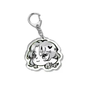 She Wasnt A Guy Acrylic Keychain Bag Charms Keyring Les Couple Gift Souvenir Creative Pendant Móc Treo Đeo Thoại, Standee, Móc Khoá In Theo Yêu Cầu, Chất Liệu Mica Dày 4mm, Kích Thước 5.5 Cm, Có In Test Mẫu