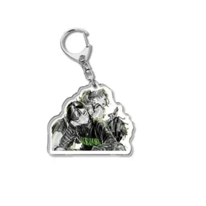 She Wasnt A Guy Acrylic Keychain Bag Charms Keyring Les Couple Gift Souvenir Creative Pendant Móc Treo Đeo Thoại, Standee, Móc Khoá In Theo Yêu Cầu, Chất Liệu Mica Dày 4mm, Kích Thước 5.5 Cm, Có In Test Mẫu