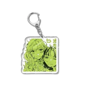 She Wasnt A Guy Acrylic Keychain Bag Charms Keyring Les Couple Gift Souvenir Creative Pendant Móc Treo Đeo Thoại, Standee, Móc Khoá In Theo Yêu Cầu, Chất Liệu Mica Dày 4mm, Kích Thước 5.5 Cm, Có In Test Mẫu