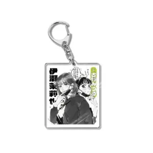 She Wasnt A Guy Acrylic Keychain Bag Charms Keyring Les Couple Gift Souvenir Creative Pendant Móc Treo Đeo Thoại, Standee, Móc Khoá In Theo Yêu Cầu, Chất Liệu Mica Dày 4mm, Kích Thước 5.5 Cm, Có In Test Mẫu