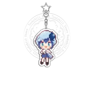Shugo Chara Pixel Keychain Acrylic Yoshimo Miku Exquisite Utsumi Student Bag Decorate Móc Treo Đeo Thoại, Standee, Móc Khoá In Theo Yêu Cầu, Chất Liệu Mica Dày 4mm, Kích Thước 5.5 Cm, Có In Test Mẫu