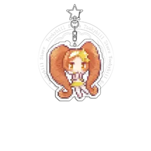 Shugo Chara Pixel Keychain Acrylic Yoshimo Miku Exquisite Utsumi Student Bag Decorate Móc Treo Đeo Thoại, Standee, Móc Khoá In Theo Yêu Cầu, Chất Liệu Mica Dày 4mm, Kích Thước 5.5 Cm, Có In Test Mẫu