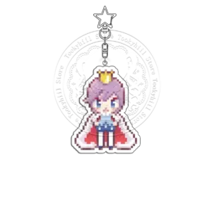 Shugo Chara Pixel Keychain Acrylic Yoshimo Miku Exquisite Utsumi Student Bag Decorate Móc Treo Đeo Thoại, Standee, Móc Khoá In Theo Yêu Cầu, Chất Liệu Mica Dày 4mm, Kích Thước 5.5 Cm, Có In Test Mẫu