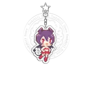 Shugo Chara Pixel Keychain Acrylic Yoshimo Miku Exquisite Utsumi Student Bag Decorate Móc Treo Đeo Thoại, Standee, Móc Khoá In Theo Yêu Cầu, Chất Liệu Mica Dày 4mm, Kích Thước 5.5 Cm, Có In Test Mẫu