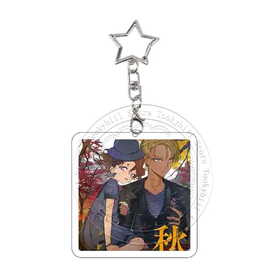 Shunka Shūtō Daikansha Acrylic Keychain Kawaii Student Girl Spring Dance Bag Pendant Móc Treo Đeo Thoại, Standee, Móc Khoá In Theo Yêu Cầu, Chất Liệu Mica Dày 4mm, Kích Thước 5.5 Cm, Có In Test Mẫu