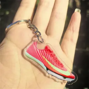 Spiked Shoes Keychains For Men Mini Cute Cool Sneaker Keychain Acrylic For Favors Collectible Móc Treo Đeo Thoại, Standee, Móc Khoá In Theo Yêu Cầu, Chất Liệu Mica Dày 4mm, Kích Thước 5.5 Cm, Có In Test Mẫu