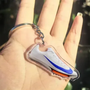 Spiked Shoes Keychains For Men Mini Cute Cool Sneaker Keychain Acrylic For Favors Collectible Móc Treo Đeo Thoại, Standee, Móc Khoá In Theo Yêu Cầu, Chất Liệu Mica Dày 4mm, Kích Thước 5.5 Cm, Có In Test Mẫu
