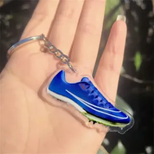 Spiked Shoes Keychains For Men Mini Cute Cool Sneaker Keychain Acrylic For Favors Collectible Móc Treo Đeo Thoại, Standee, Móc Khoá In Theo Yêu Cầu, Chất Liệu Mica Dày 4mm, Kích Thước 5.5 Cm, Có In Test Mẫu