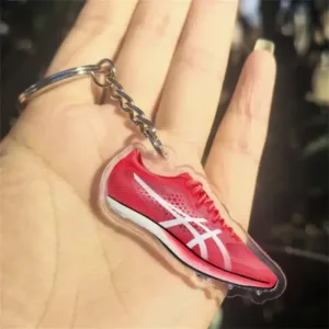 Spiked Shoes Keychains For Men Mini Cute Cool Sneaker Keychain Acrylic For Favors Collectible Móc Treo Đeo Thoại, Standee, Móc Khoá In Theo Yêu Cầu, Chất Liệu Mica Dày 4mm, Kích Thước 5.5 Cm, Có In Test Mẫu