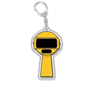 Sprunkiq-version Keychains Adorable Acrylic Cartoon Backpack Key Rings Exquisite Student Móc Treo Đeo Thoại, Standee, Móc Khoá In Theo Yêu Cầu, Chất Liệu Mica Dày 4mm, Kích Thước 5.5 Cm, Có In Test Mẫu
