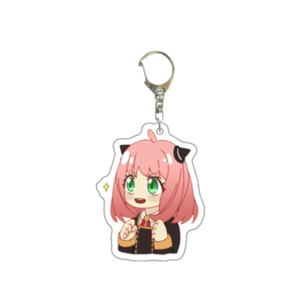 spyfamily-keychain-kawaii-anime-cartoon-var6-1789519650170-831 Spy×family Keychain Kawaii Anime Cartoon Interesting Expression Student Backpack Decorate Móc Treo Đeo Thoại, Standee, Móc Khoá In Theo Yêu Cầu, Chất Liệu Mica Dày 4mm, Kích Thước 5.5 Cm, Có In Test Mẫu