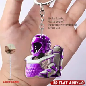 Taekwondo Protective Gear Pendant Keychain Sports Themed 2d Flat Acrylic Ornament Charms Móc Treo Đeo Thoại, Standee, Móc Khoá In Theo Yêu Cầu, Chất Liệu Mica Dày 4mm, Kích Thước 5.5 Cm, Có In Test Mẫu Taekwondo Protective Gear Pendant Keychain Sports Themed 2d Flat Acrylic Ornament Charms Móc Treo Đeo Thoại, Standee, Móc Khoá In Theo Yêu Cầu, Chất Liệu Mica Dày 4mm, Kích Thước 5.5 Cm, Có In Test Mẫu