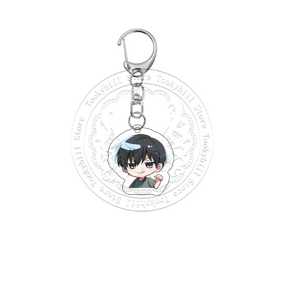 Tamon Yuuto Anime Acrylic Keychain Yuu Kyousuke Student Collection Acg Pendant Cute Decor Móc Treo Đeo Thoại, Standee, Móc Khoá In Theo Yêu Cầu, Chất Liệu Mica Dày 4mm, Kích Thước 5.5 Cm, Có In Test Mẫu